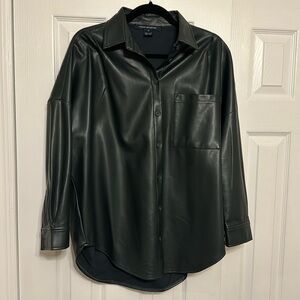 Shirt leather look, soft lined by French Connection